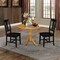 International Concepts 42 in. Dual Drop Leaf Table with 2 Splat Back Dining Chairs - 3 Piece Dining Set K04-42DP-C46-10P - alternate 7
